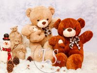 خرس 120 سانتیمتری بچه دار