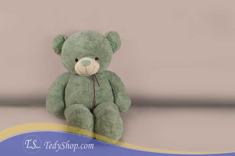 خرس-بزرگ خرس سبز شال گردن دار - تصویر 1