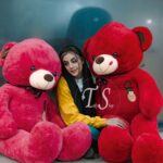 خرس قرمز بوسه بر پوزه 160 سانتی